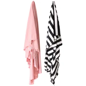 Knit Swaddle Blanket - Darling Set of 2