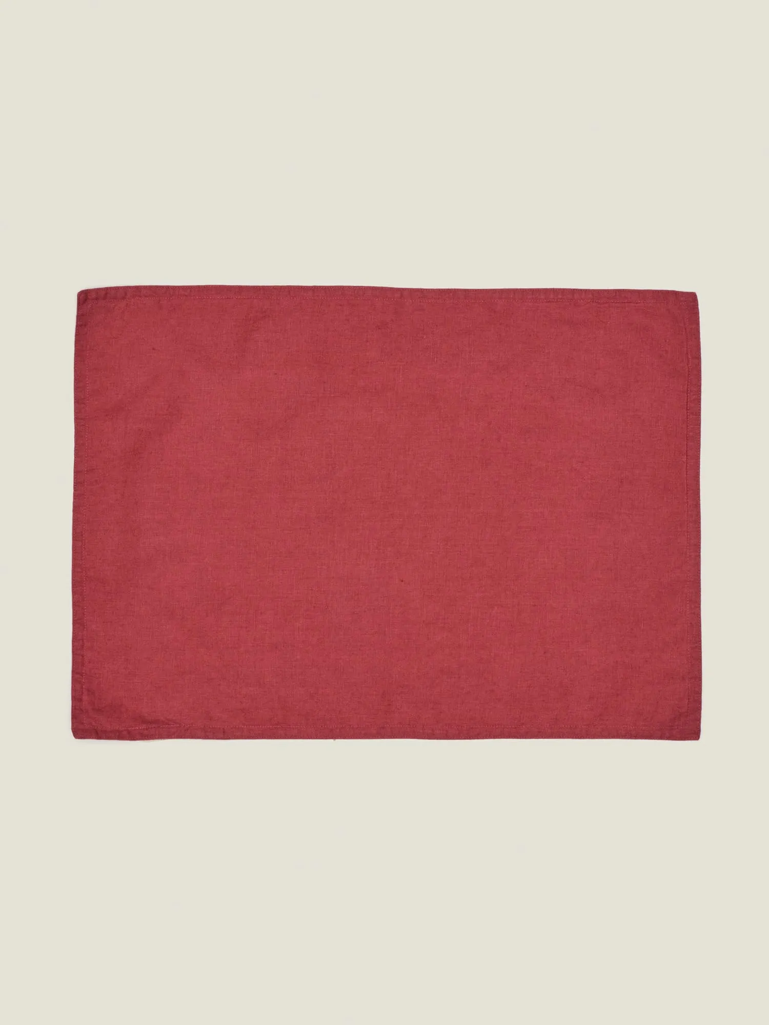 100% linen placemat set (4 units) in Pinot