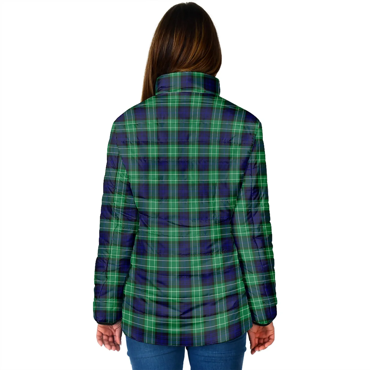 Abercrombie Tartan Padded Jacket with Family Crest