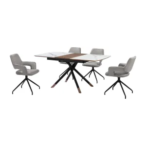 Alora Penny - Extendable Dining Set