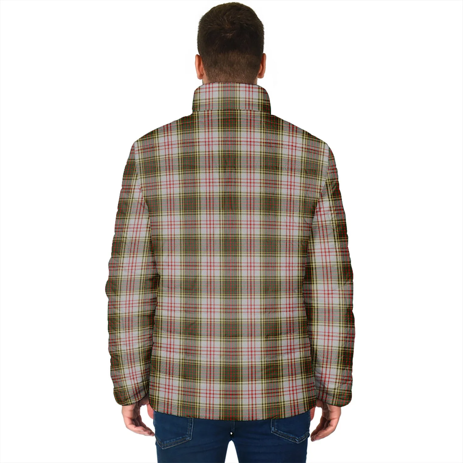 Anderson Dress Tartan Padded Jacket with Family Crest