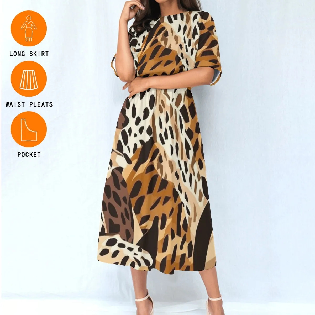 Animal Print Dress