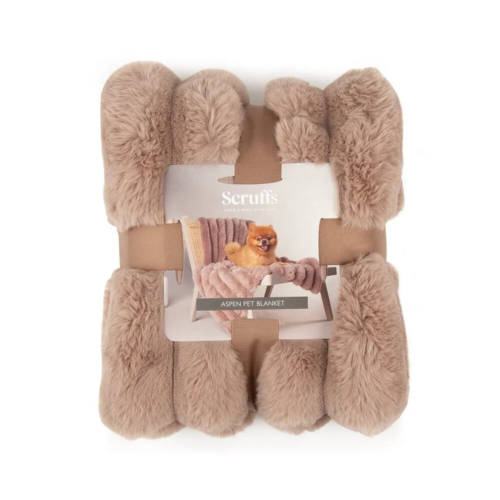 Aspen Pet Blanket - Taupe