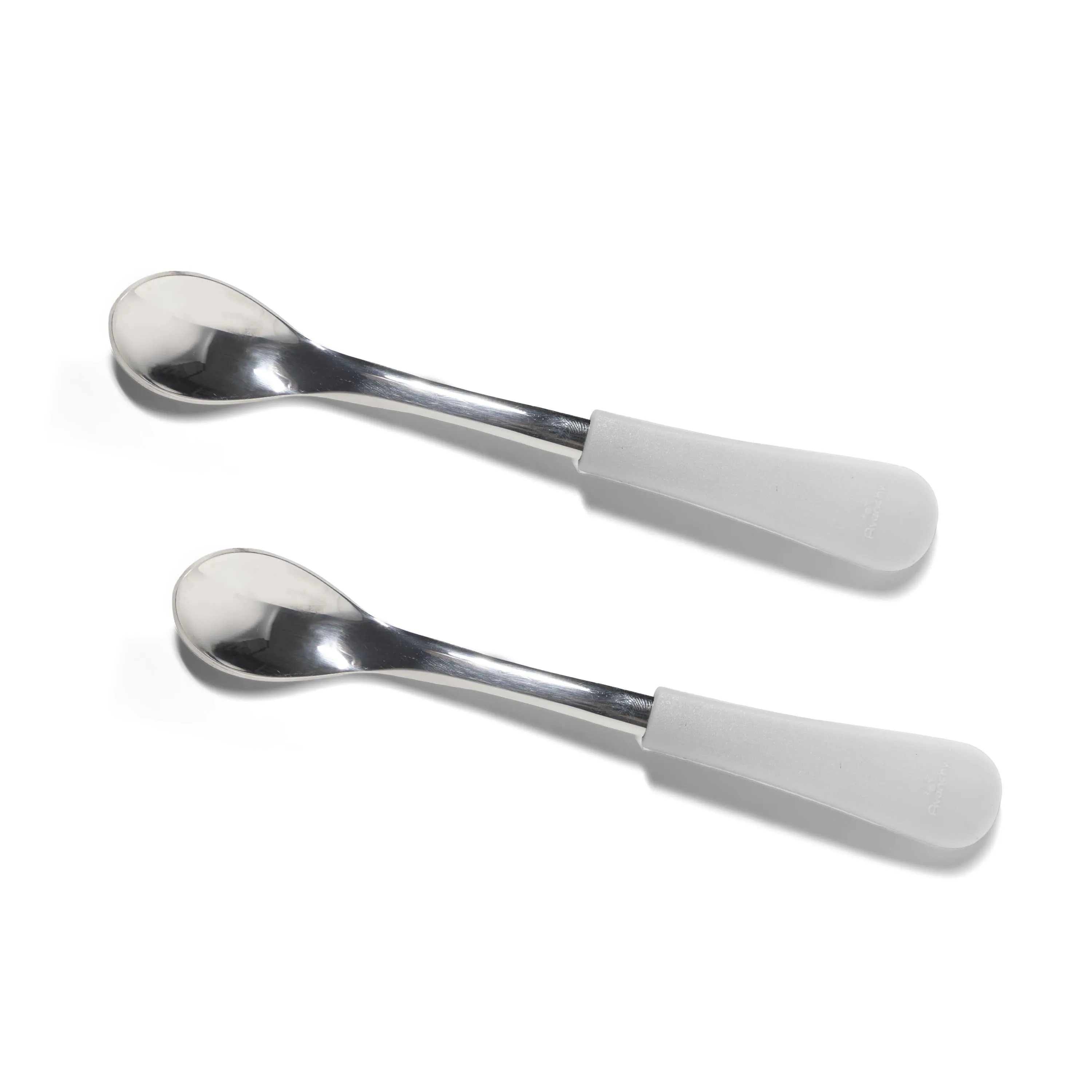 Avanchy Stainless Steel Infant Spoons, 2 Pack