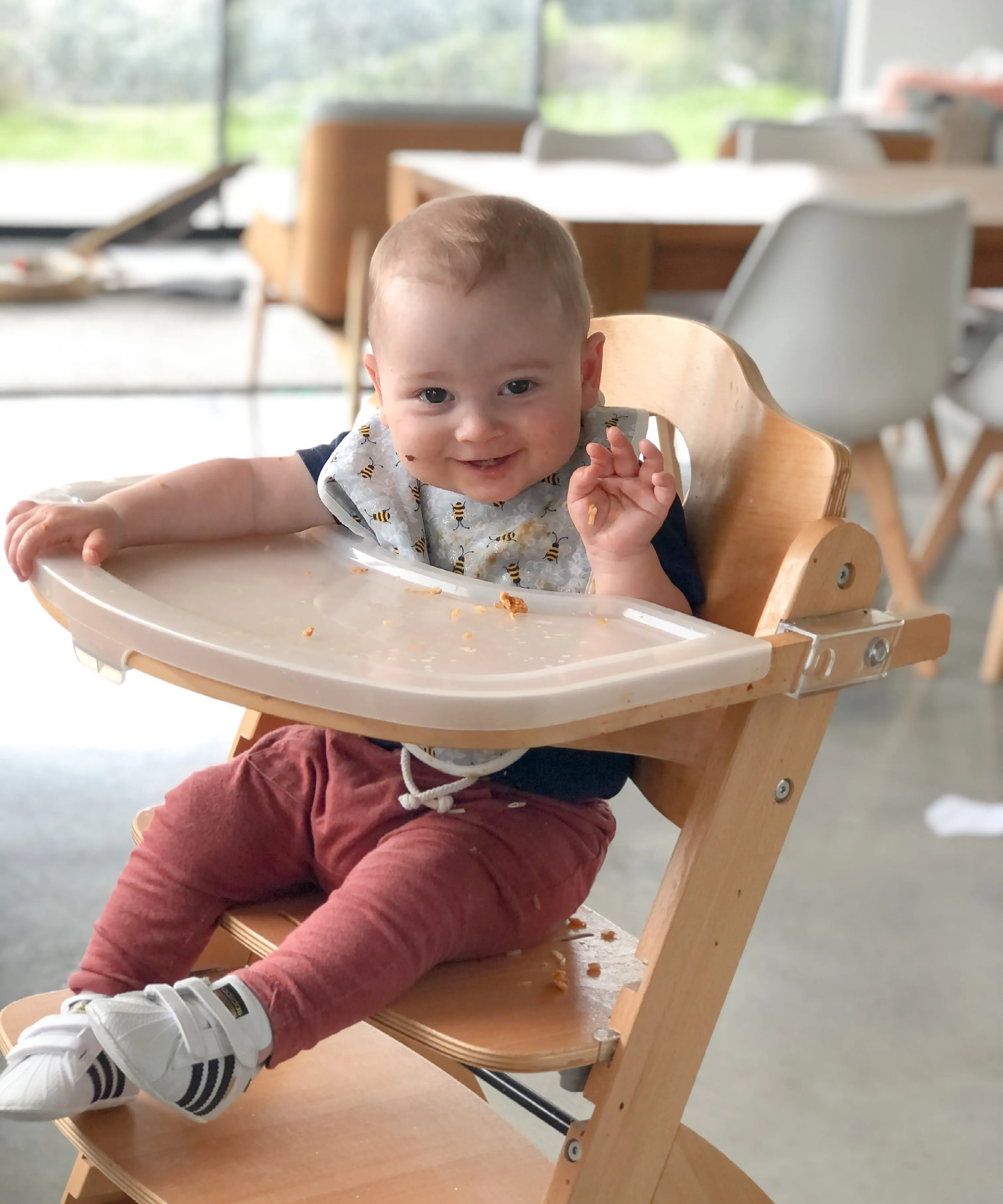 Babyhood Kaylula Ava High Chair - Beech