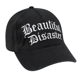 Beautiful Disaster Dad Hat Black/White