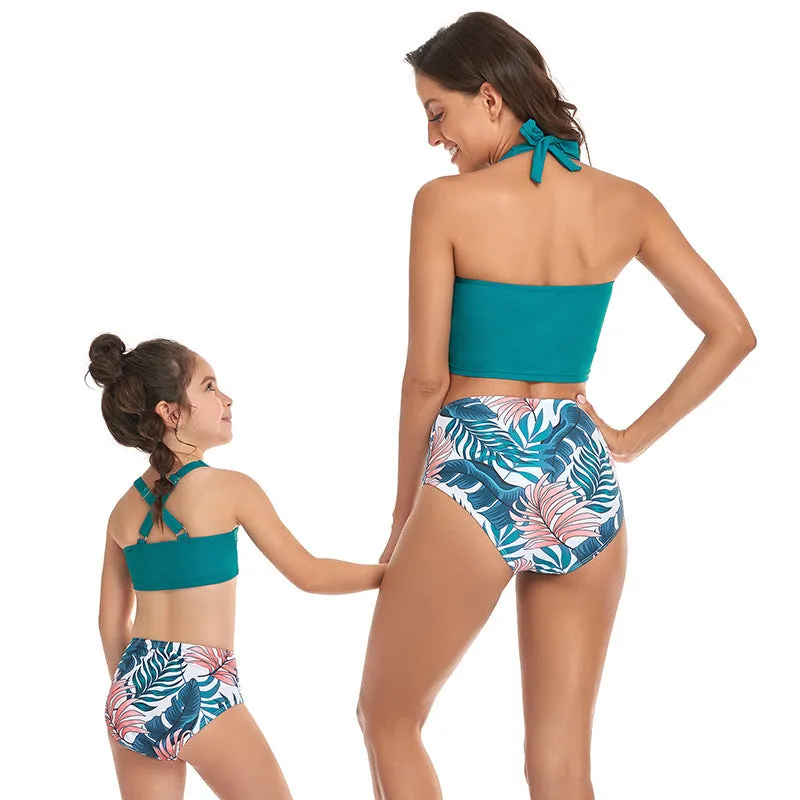 Bikini European And American Parent-child Split Swimsuit