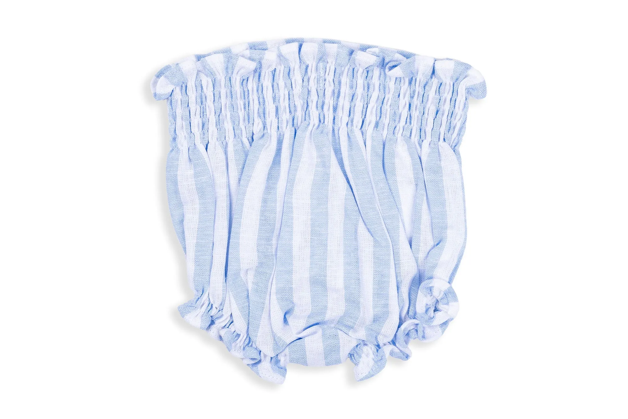 Blue & White Striped Two-piece Set