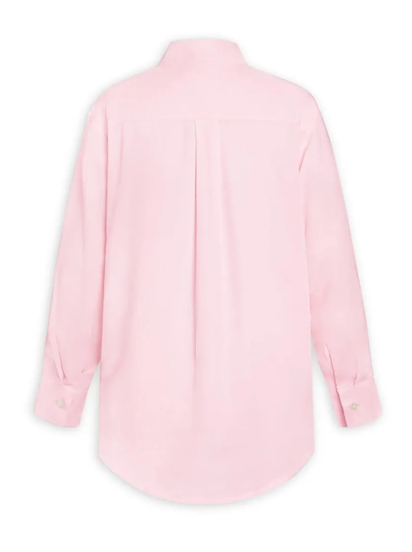 Brizo Bamboo Twill Button Down - Soft Pink