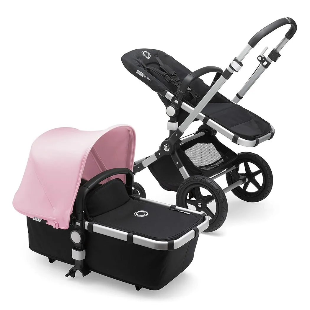 Bugaboo Cameleon 3 Plus Aluminium/Black 2-in-1 Pram/Pushchair - Soft Pink