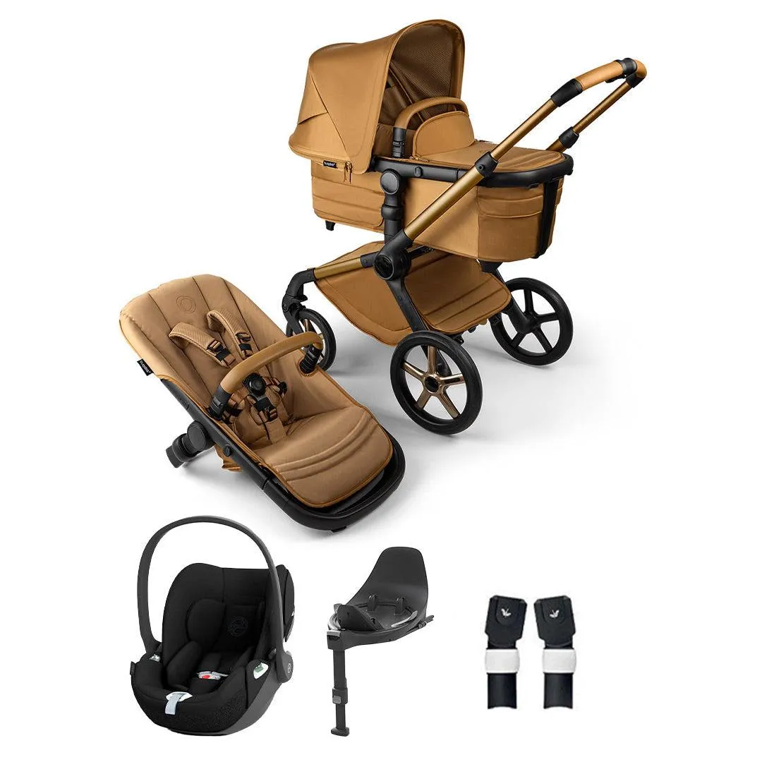 Bugaboo Fox 5 Noir Limited Edition   Cloud T Travel System