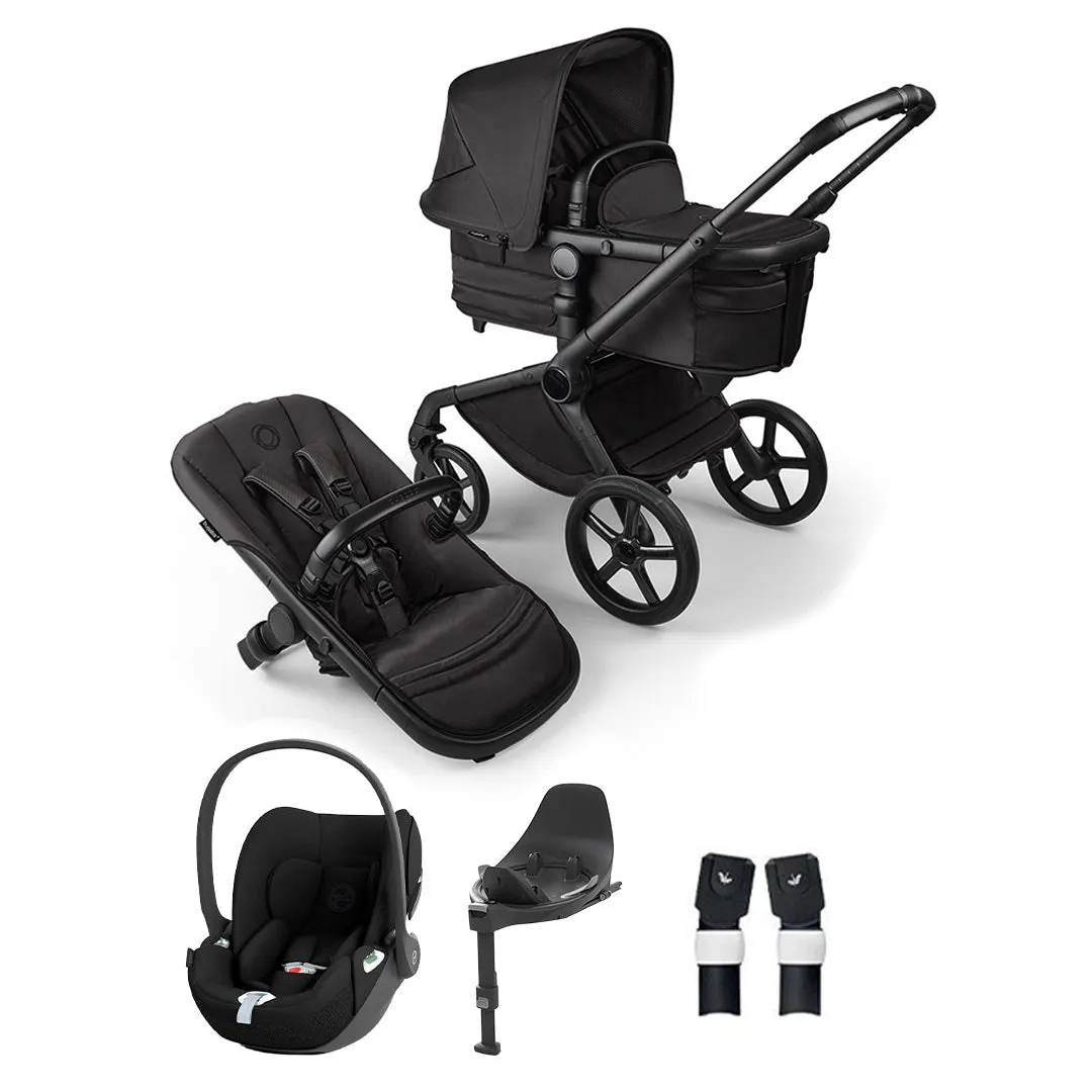 Bugaboo Fox 5 Noir Limited Edition   Cloud T Travel System