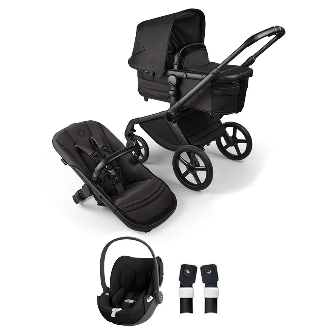 Bugaboo Fox 5 Noir Limited Edition   Cloud T Travel System