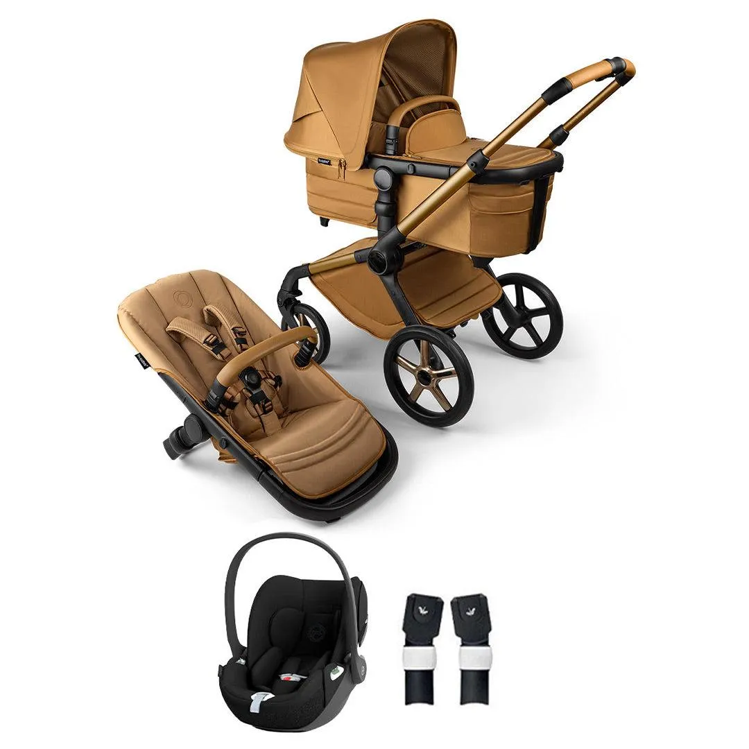 Bugaboo Fox 5 Noir Limited Edition   Cloud T Travel System