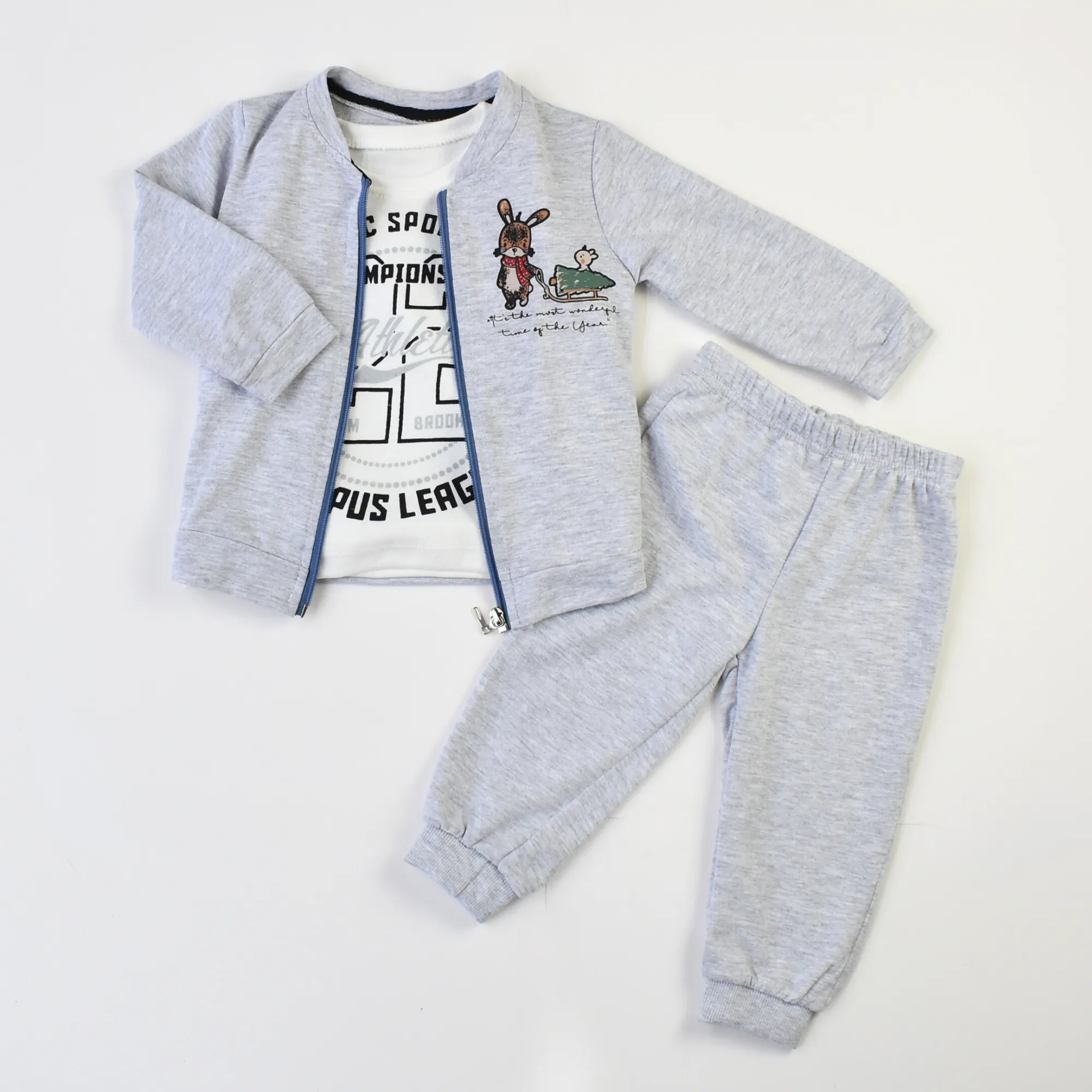 Campus League Cotton Joggers Set