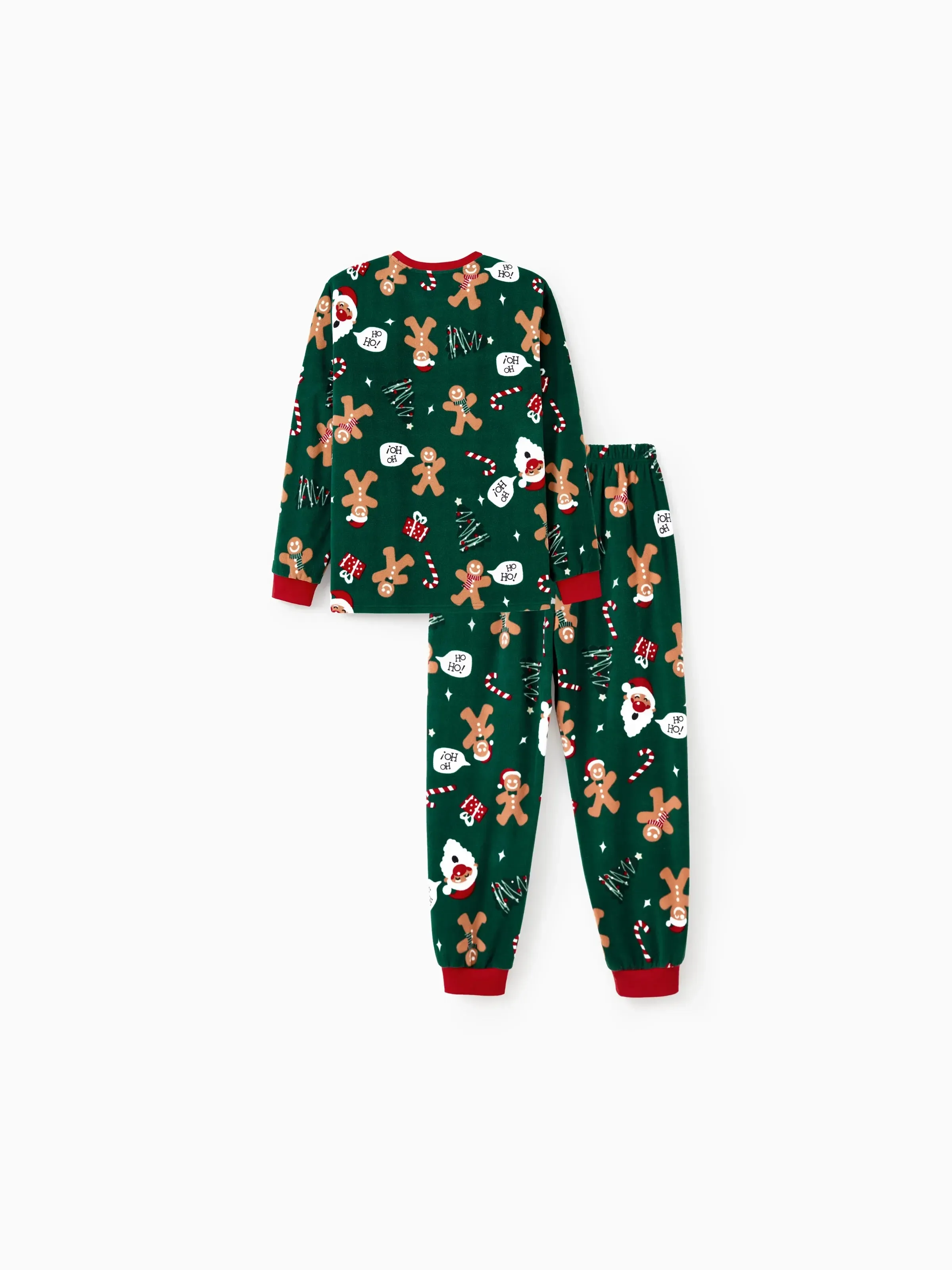 Christmas Gingerbread Printed Family Outfit Set