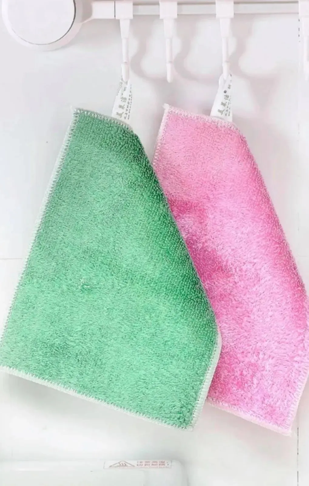 Cleaning Cloth Rags Towels Bamboo Fiber Soft Absorbent Kitchen Cleaning 竹纤维洗碗巾