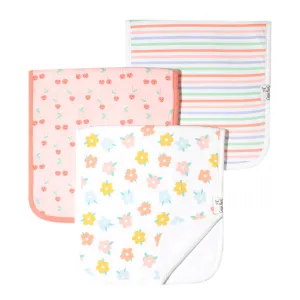 Copper Pearl - Burp Cloth (3 pack) - Cheery