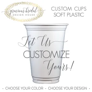 Custom Soft Plastic Cups