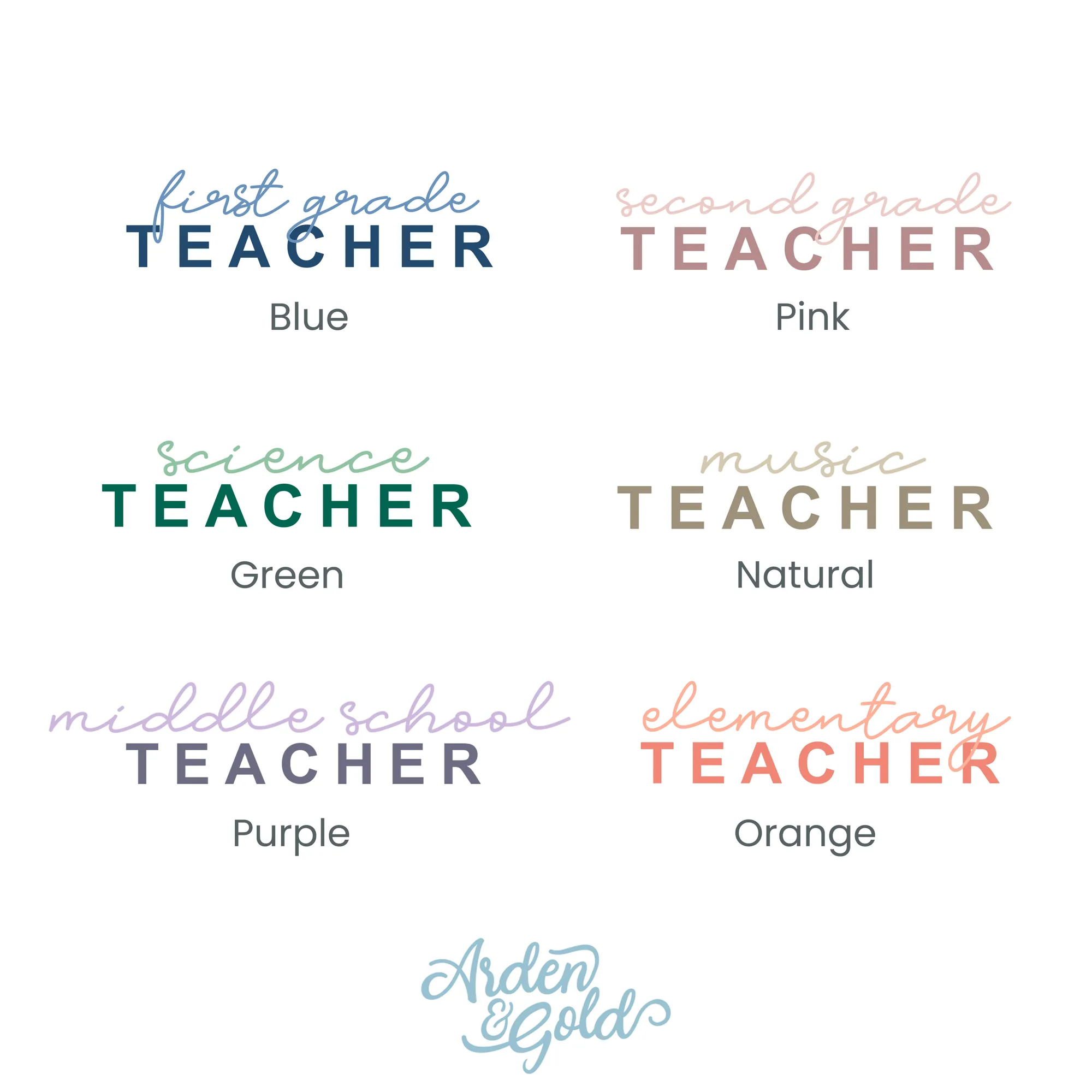 Customizable Teacher T-Shirt