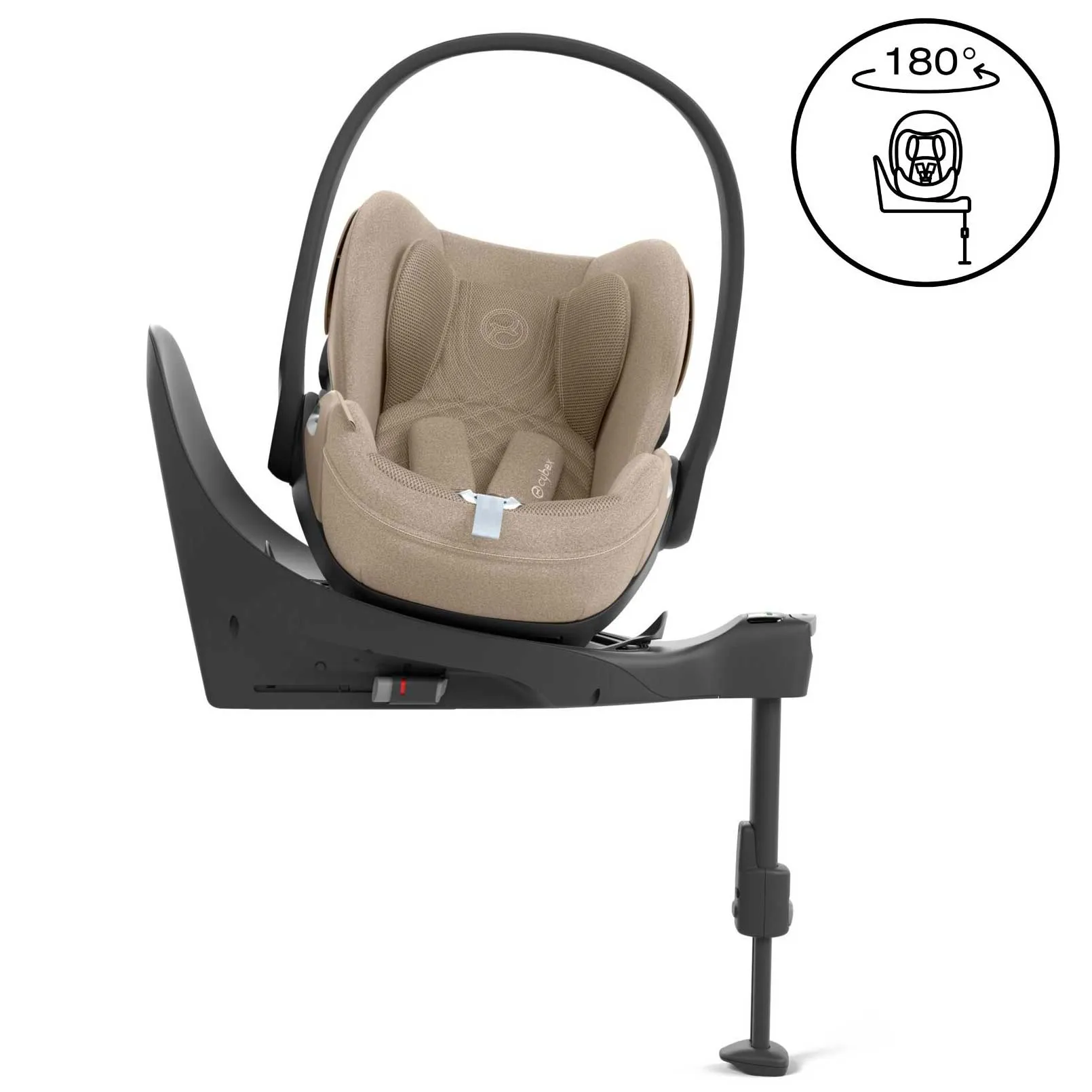 Cybex Cloud T PLUS i-Size Car Seat - Cozy Beige