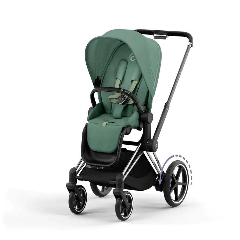 Cybex ePriam 2 Complete Stroller Chrome/Black