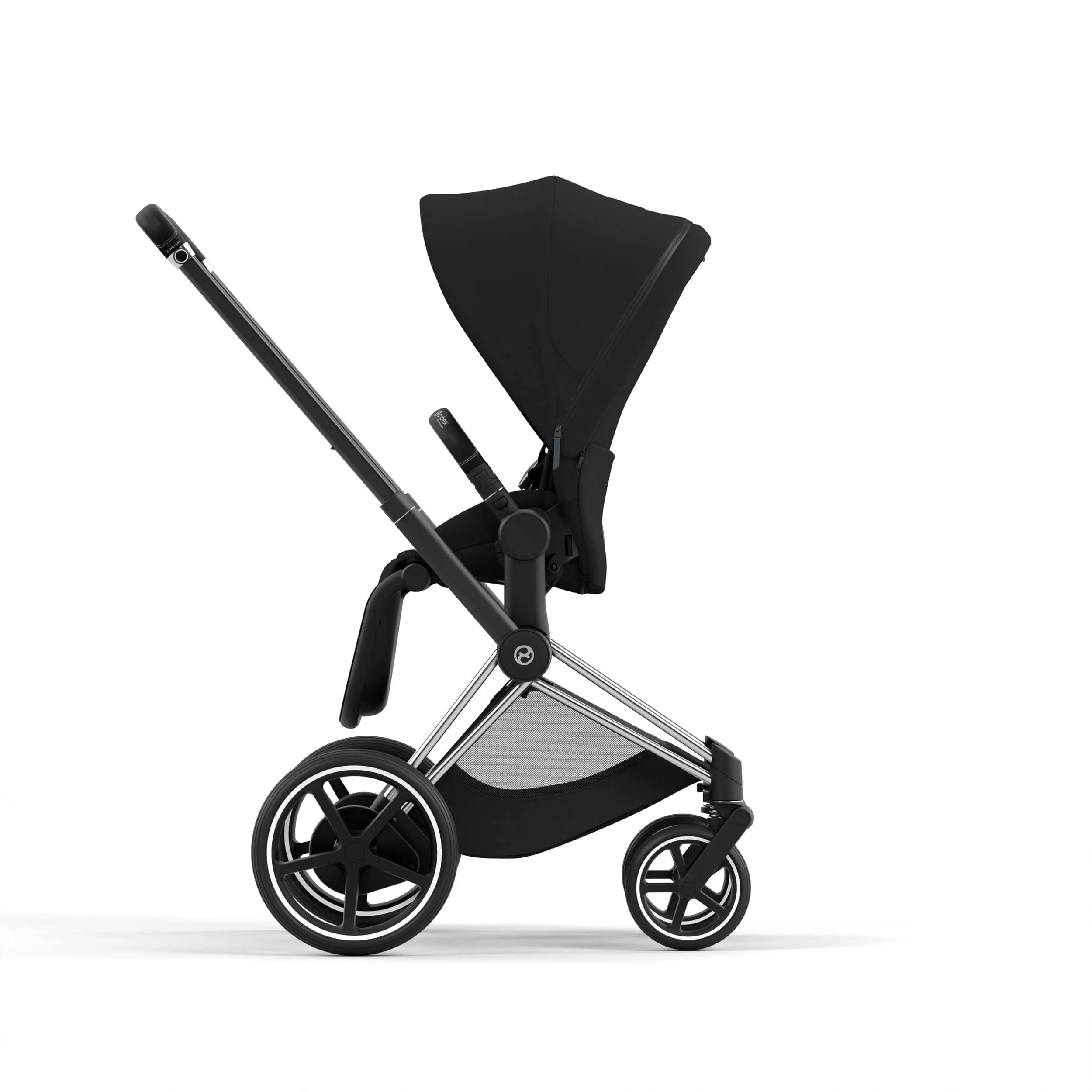 Cybex ePriam 2 Complete Stroller Chrome/Black