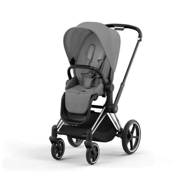 Cybex ePriam 2 Complete Stroller Chrome/Black