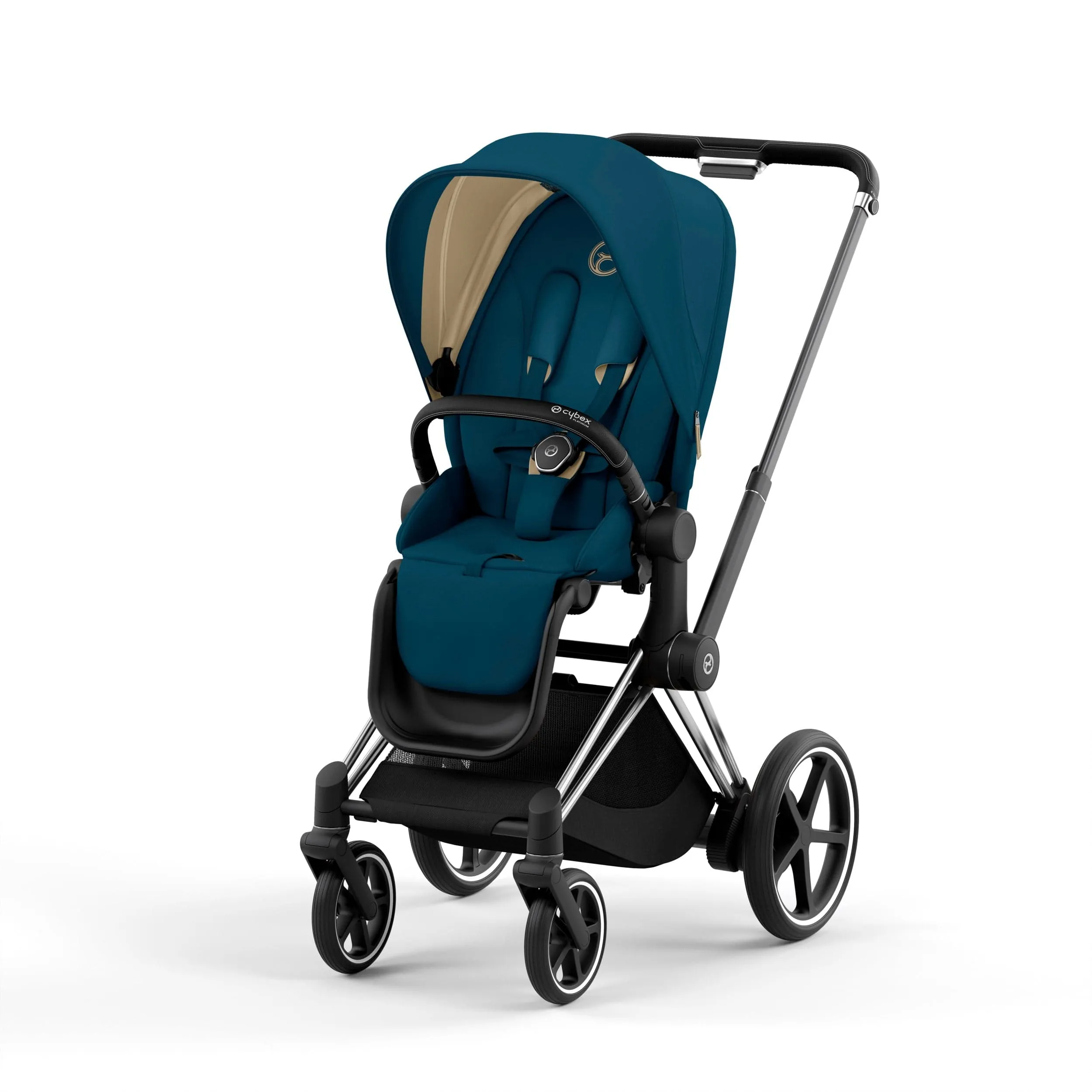 Cybex ePriam 2 Complete Stroller Chrome/Black