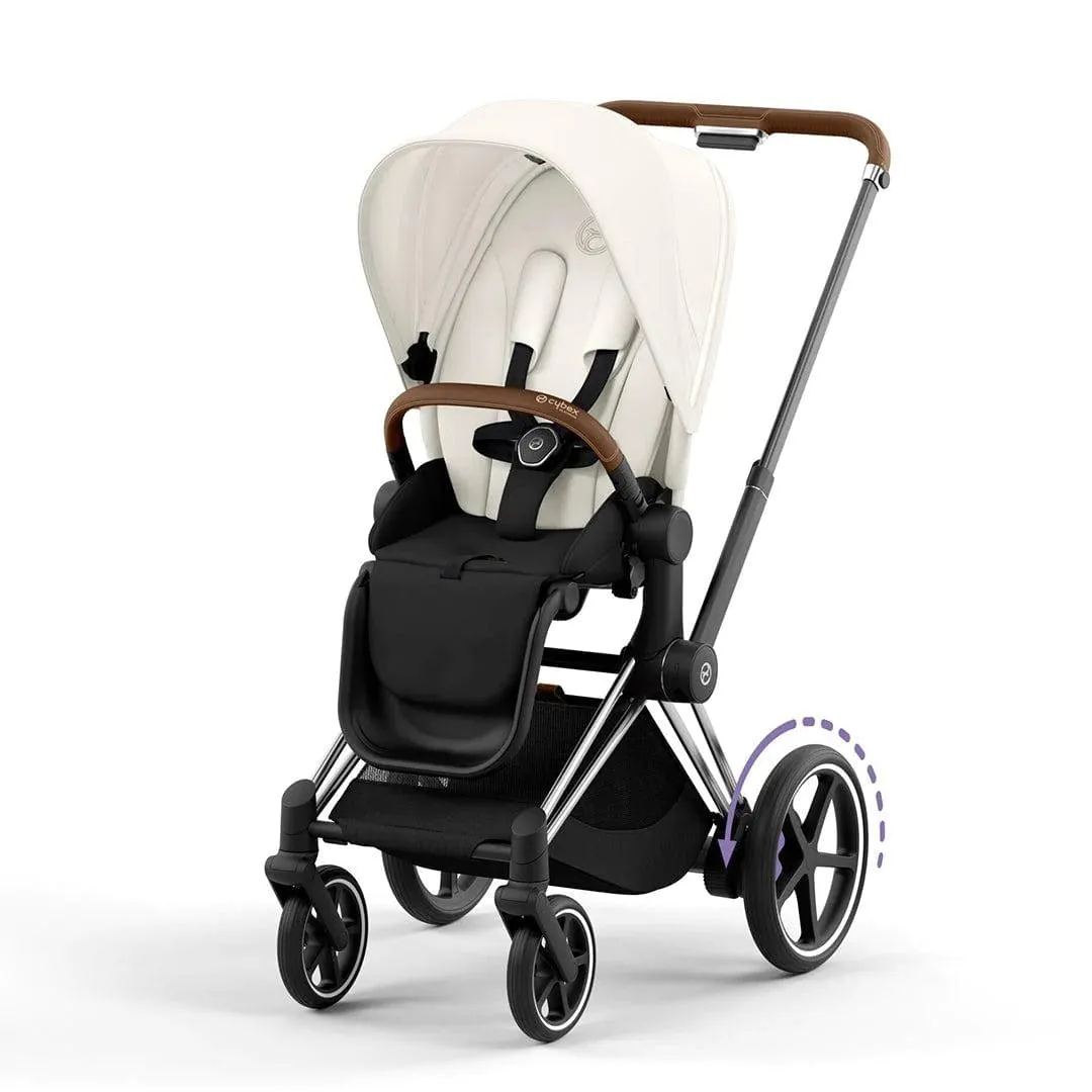 Cybex ePriam 2 Complete Stroller Rose Gold/Brown