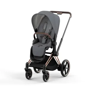 Cybex ePriam 2 Complete Stroller Rose Gold/Brown