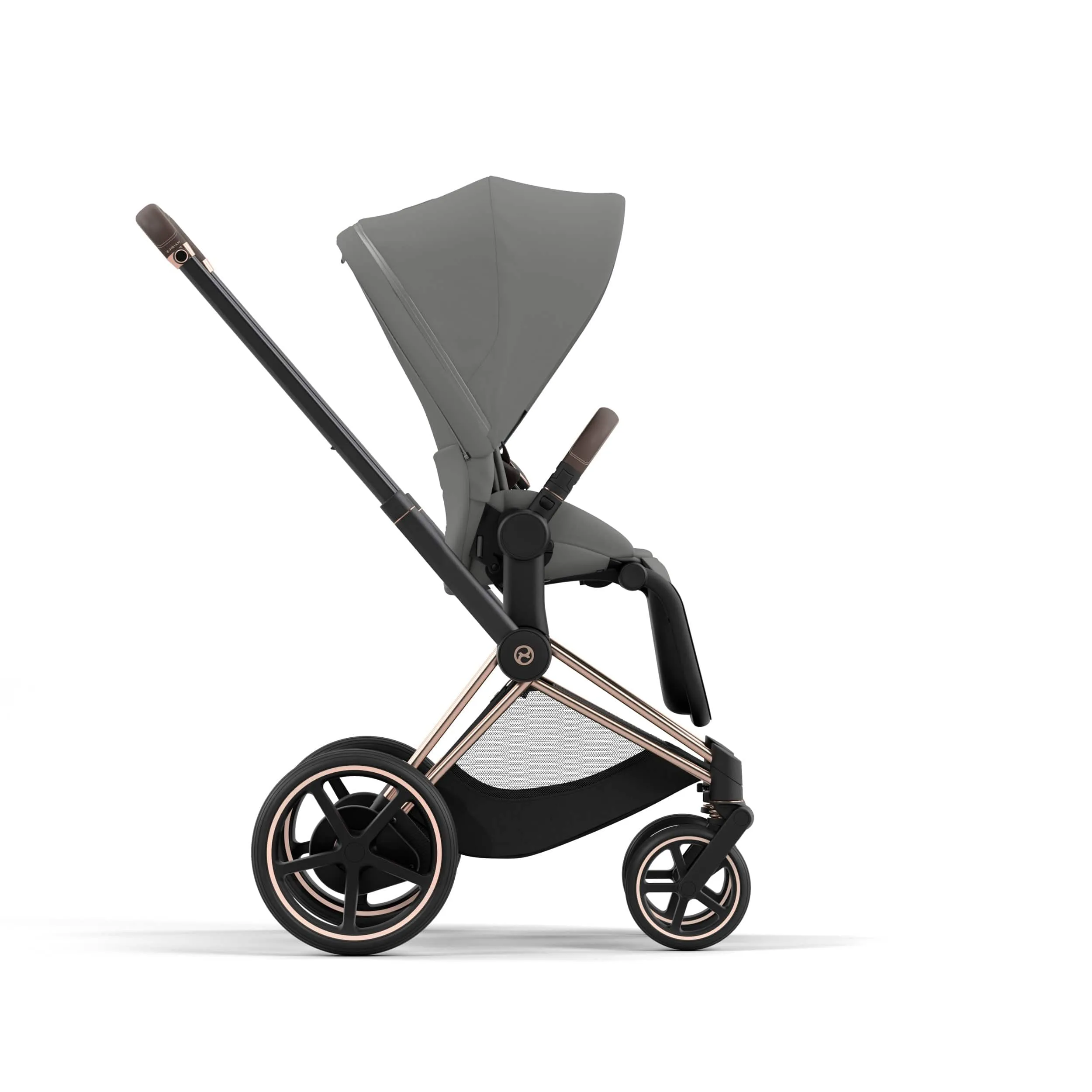 Cybex ePriam 2 Complete Stroller Rose Gold/Brown