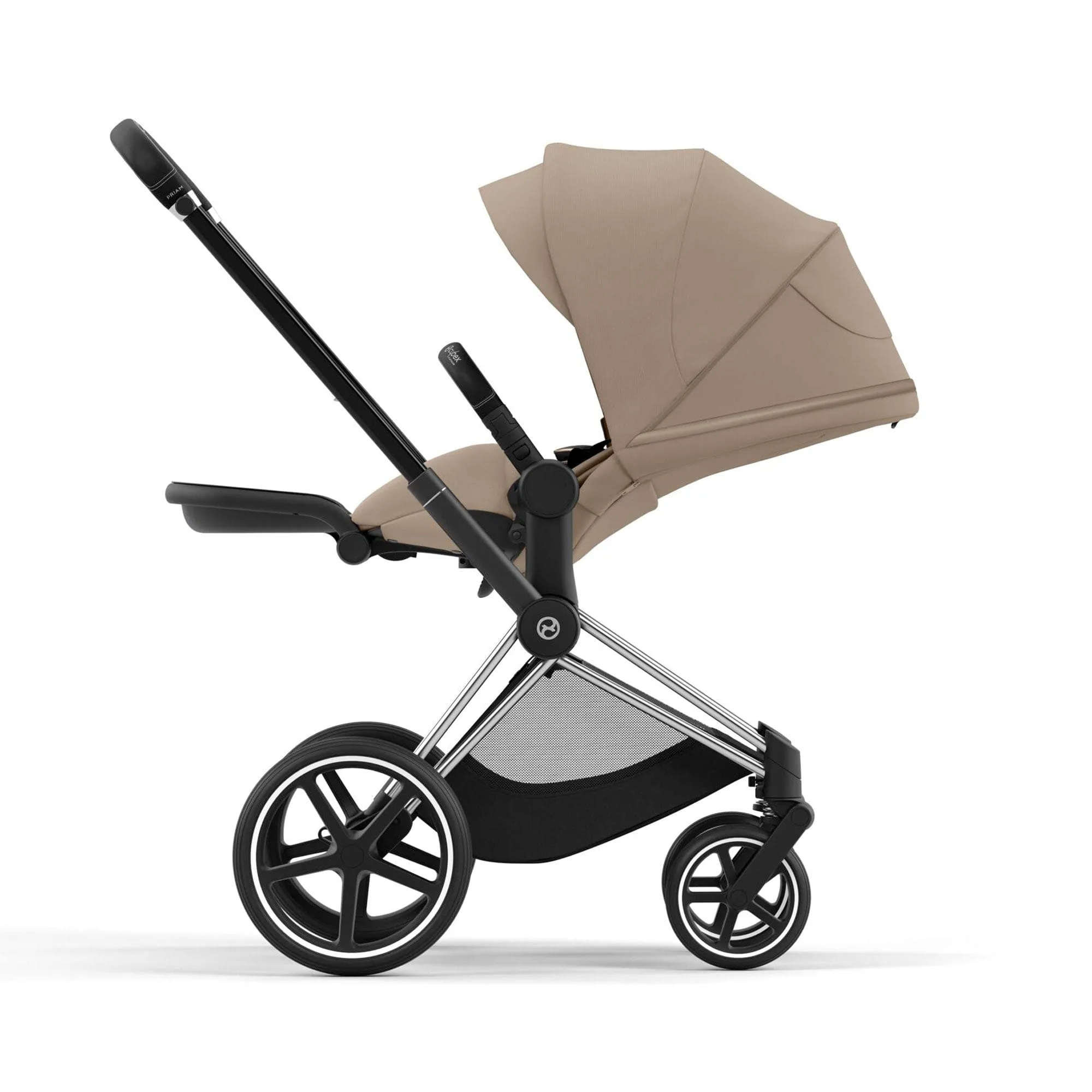 Cybex Priam Travel System With Cloud T in Cozy Beige