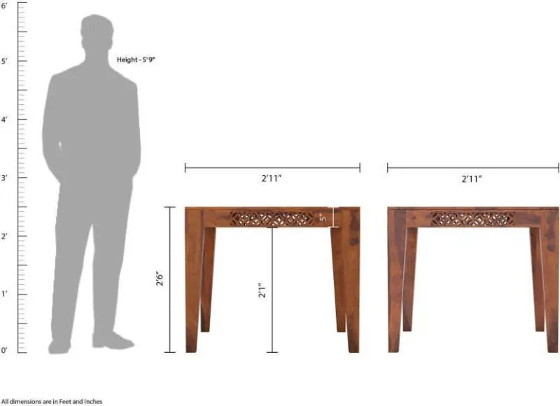 Designer Teak Wood Dining Set