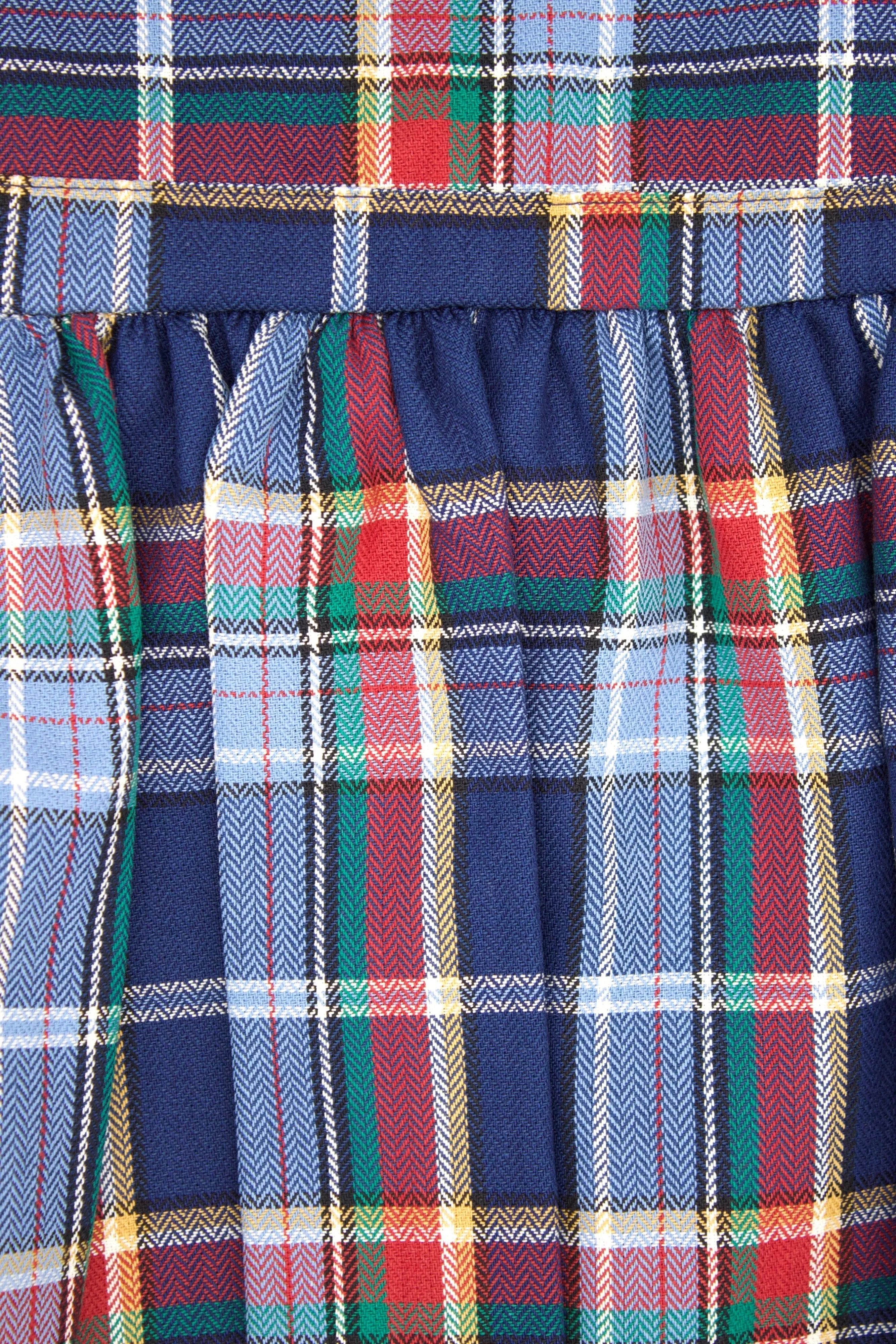 Dress - Blue Tartan