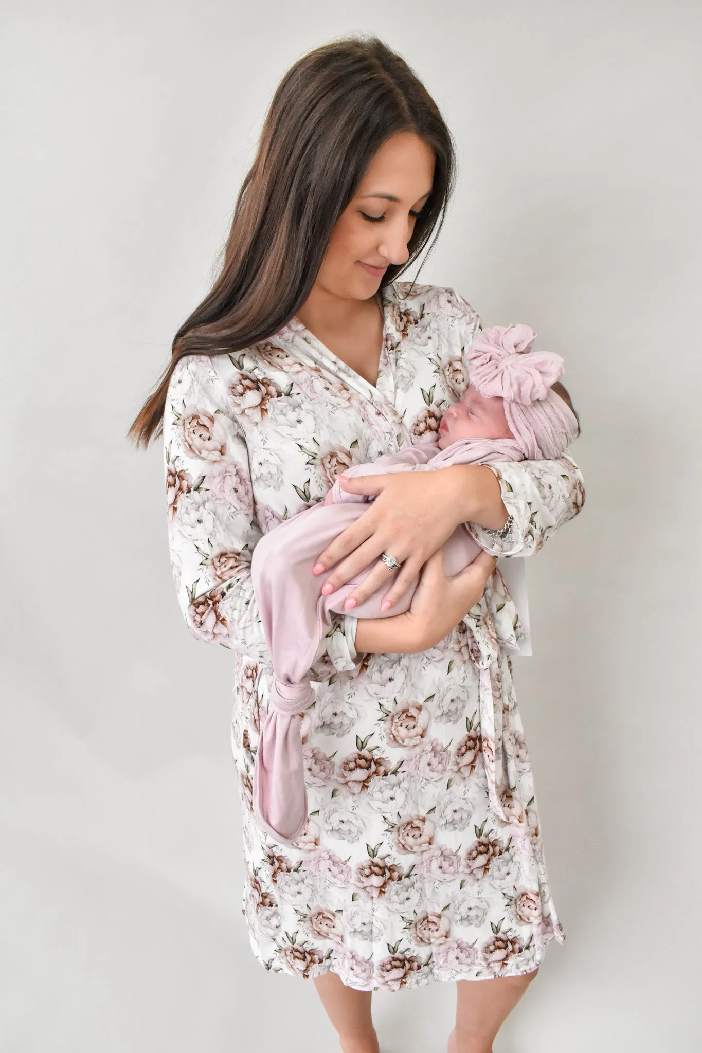 Floral Dreams Mommy Robe