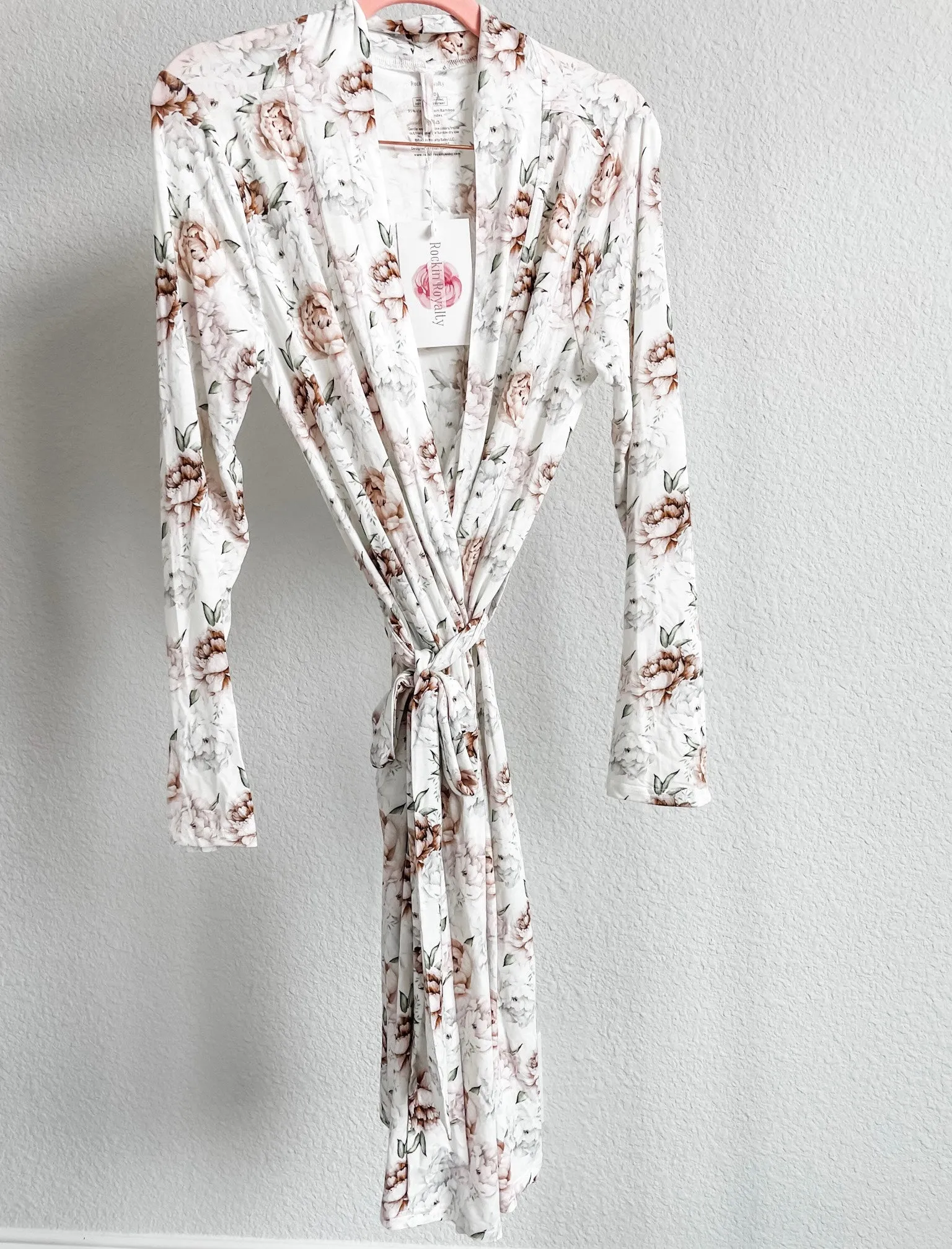 Floral Dreams Mommy Robe