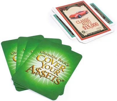 Grandpa Beck’s Cover Your Assets Card Game | Fun Family-Friendly Set-Collecting Game