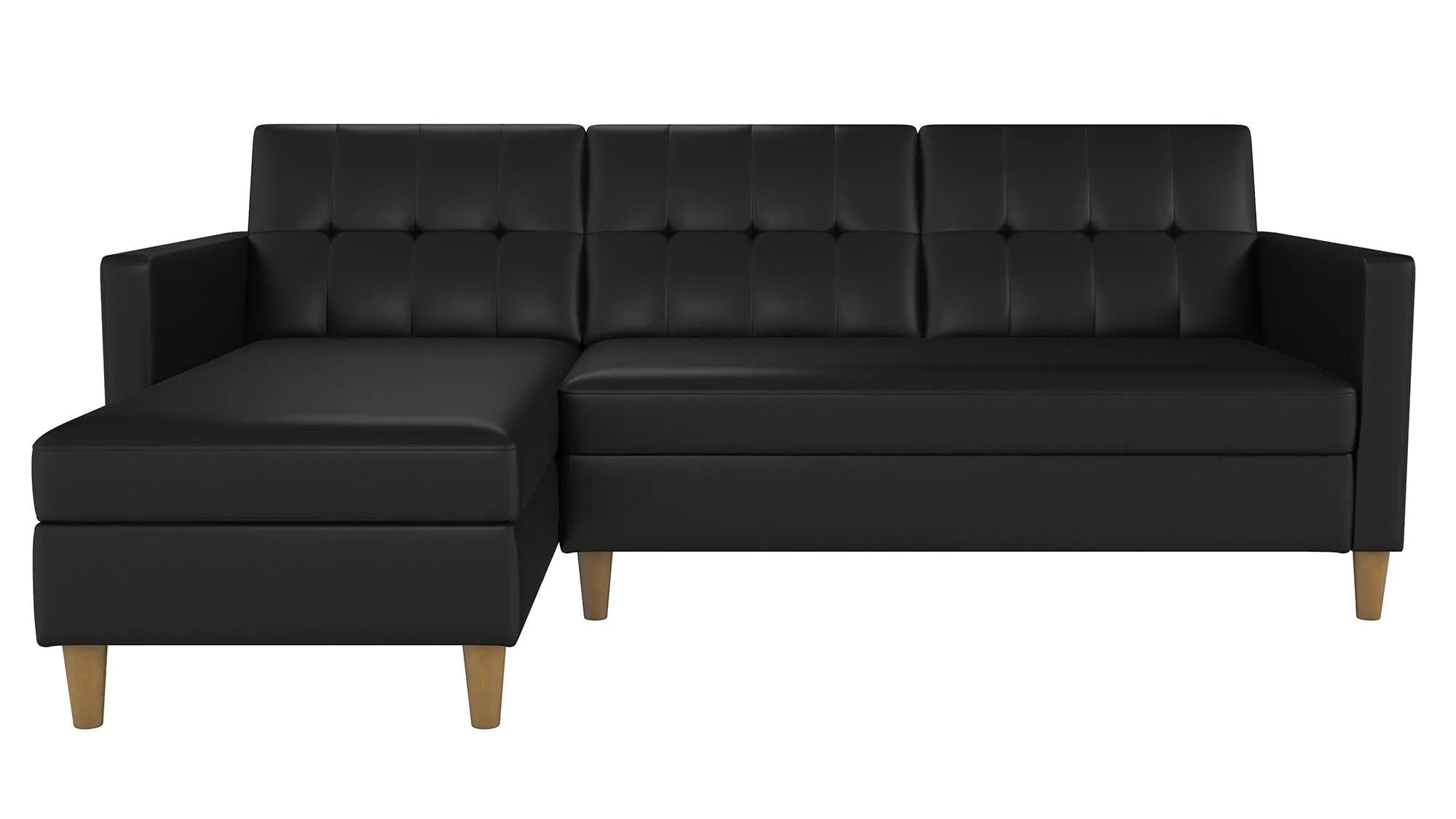 Hartford Storage Sectional Futon and Ottoman