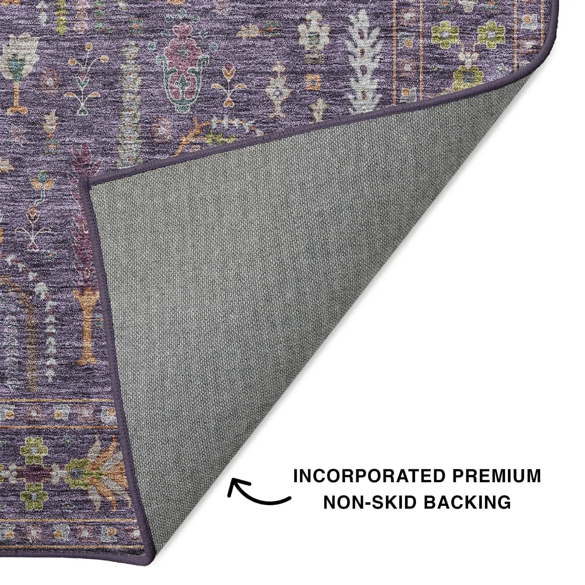 Hatay HY5 Eggplant Rug