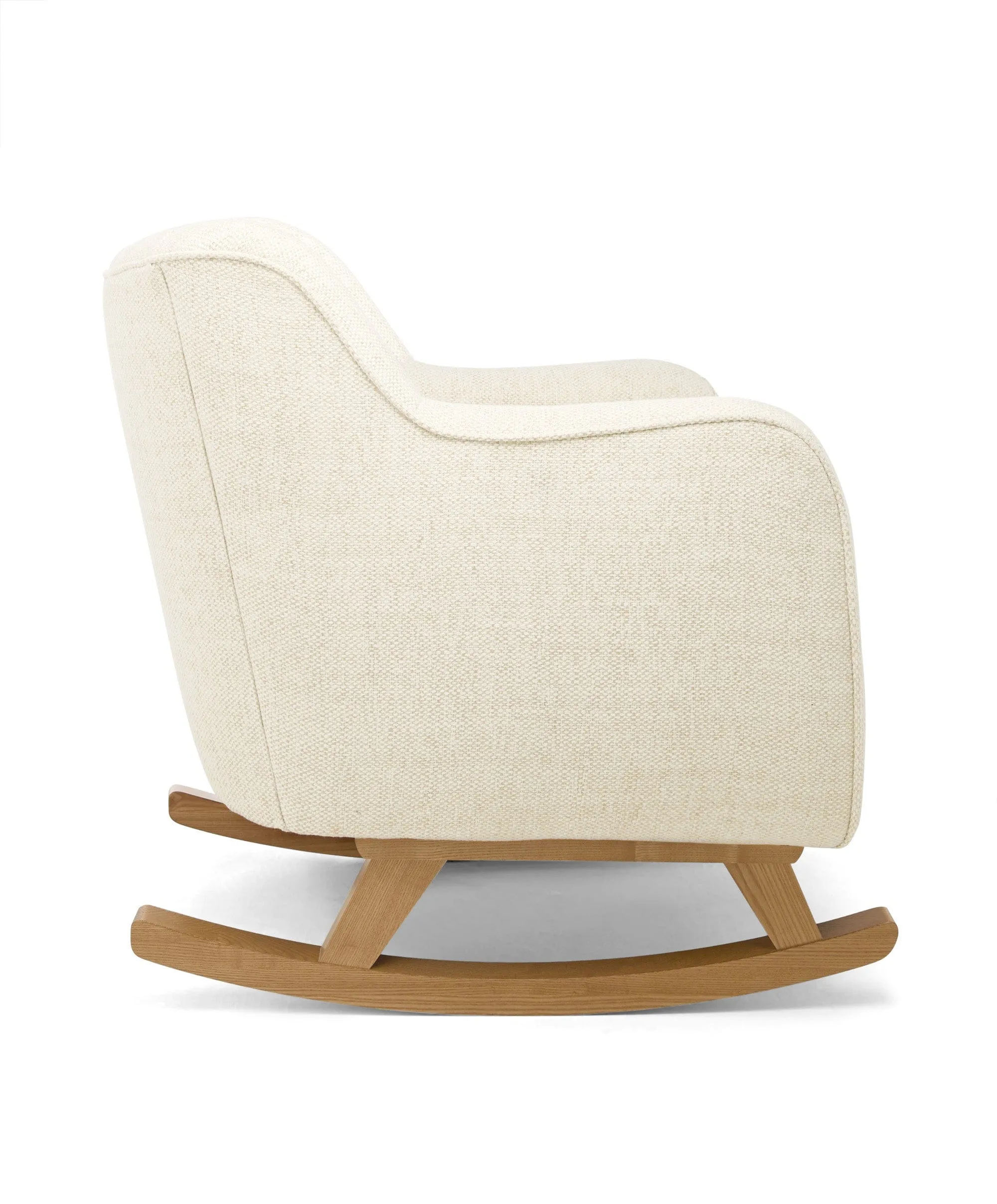 Hilston Cuddle Chair & Footstool Set - Sandstone Textured Weave