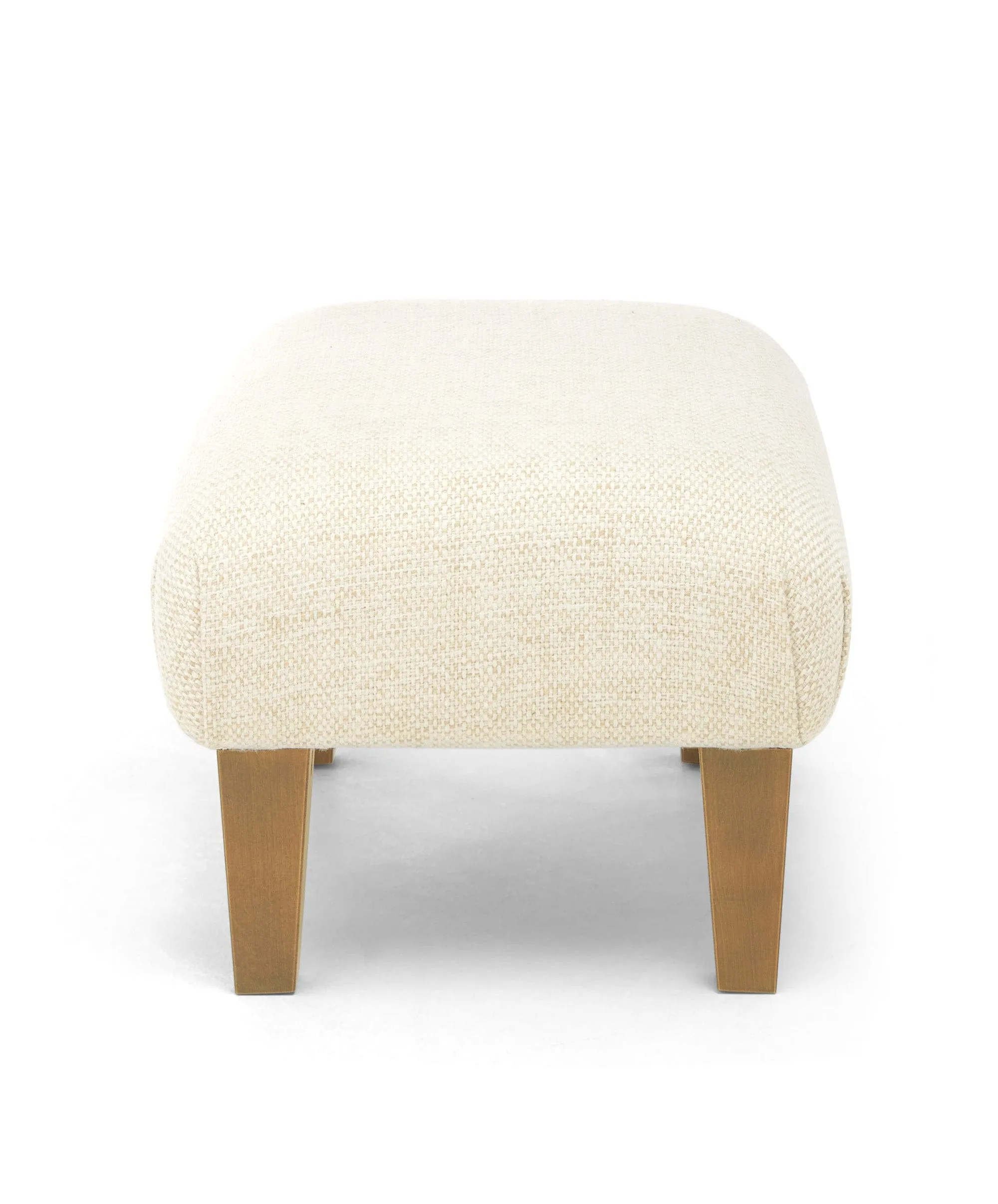 Hilston Cuddle Chair & Footstool Set - Sandstone Textured Weave