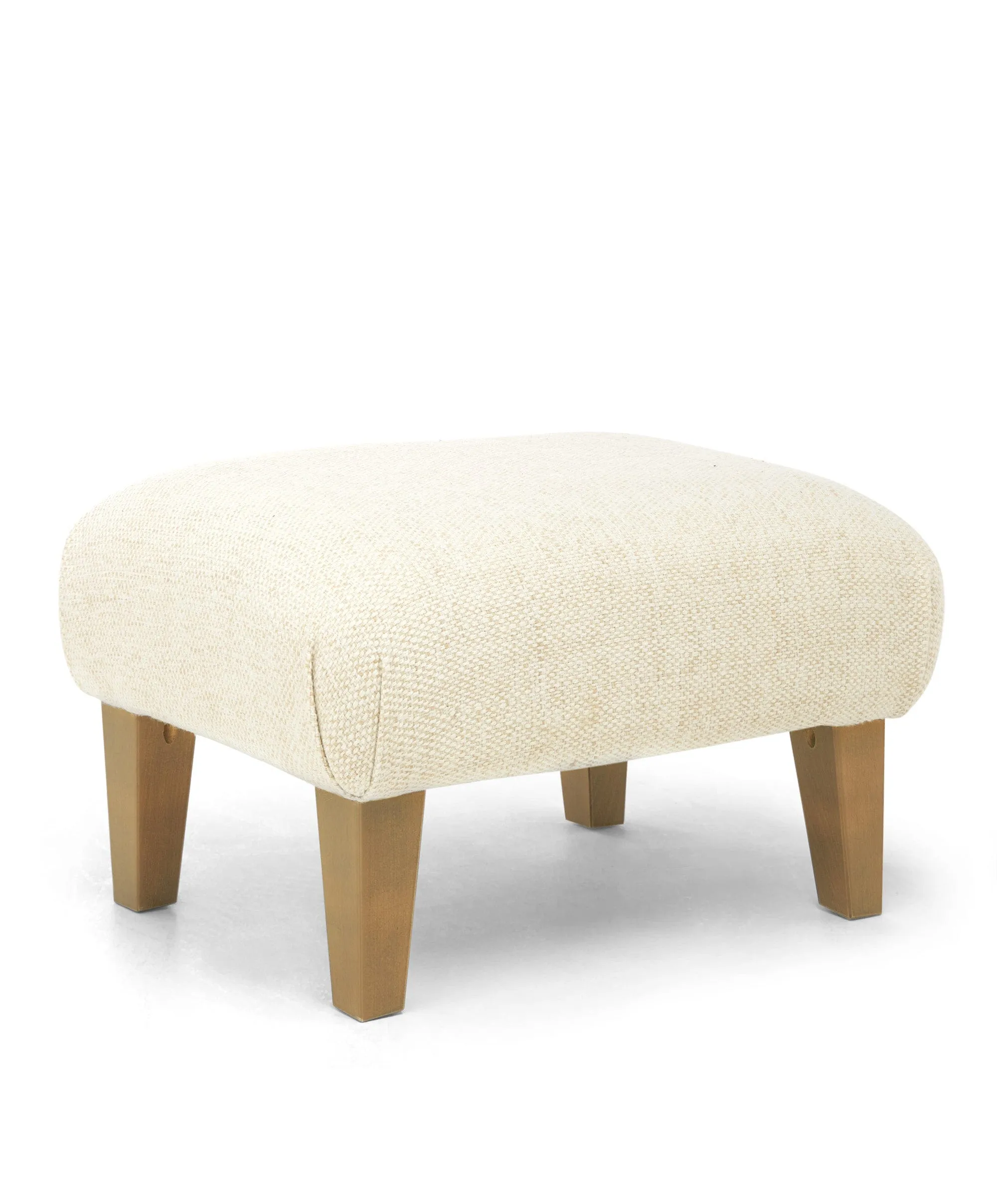 Hilston Cuddle Chair & Footstool Set - Sandstone Textured Weave