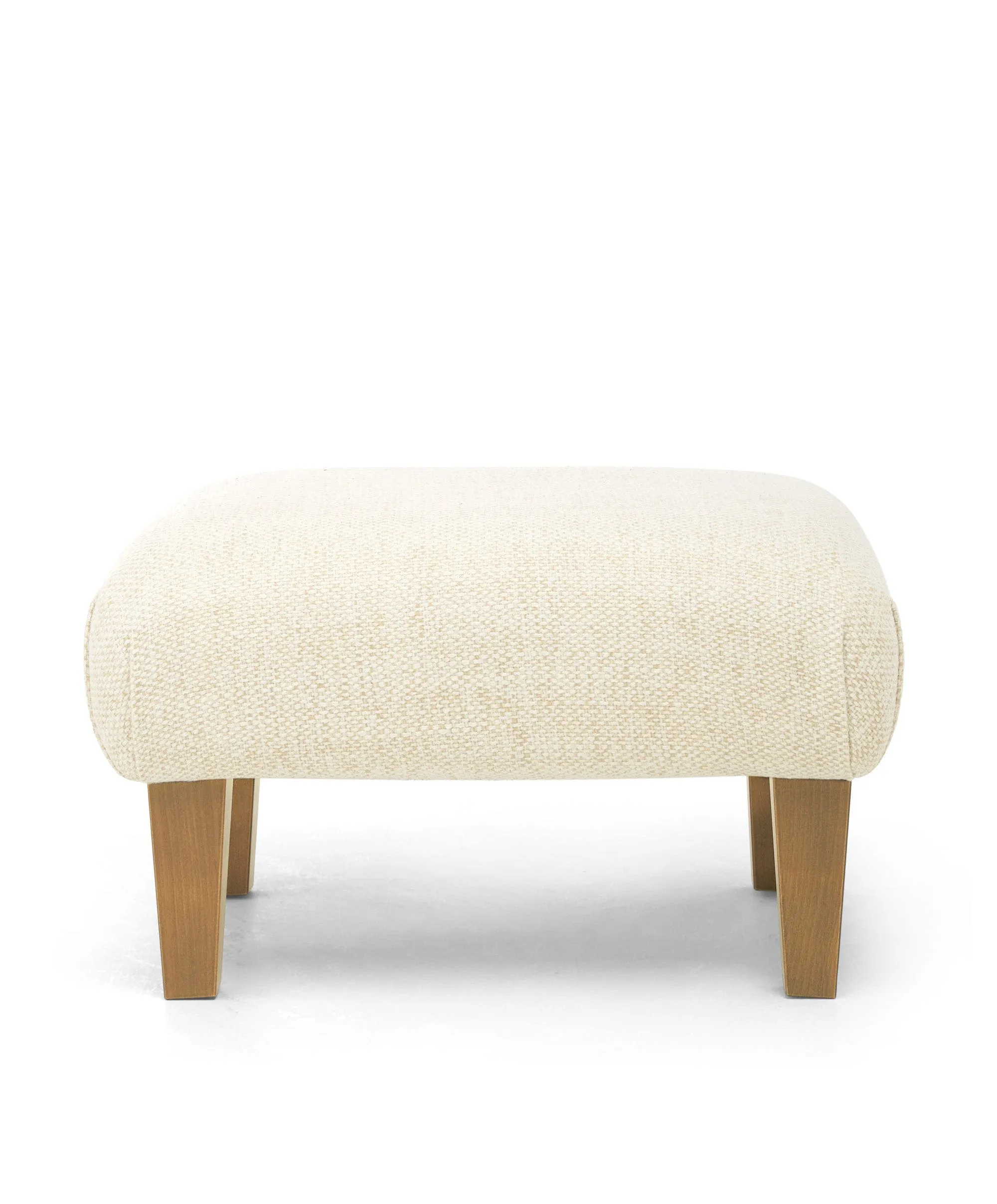 Hilston Cuddle Chair & Footstool Set - Sandstone Textured Weave