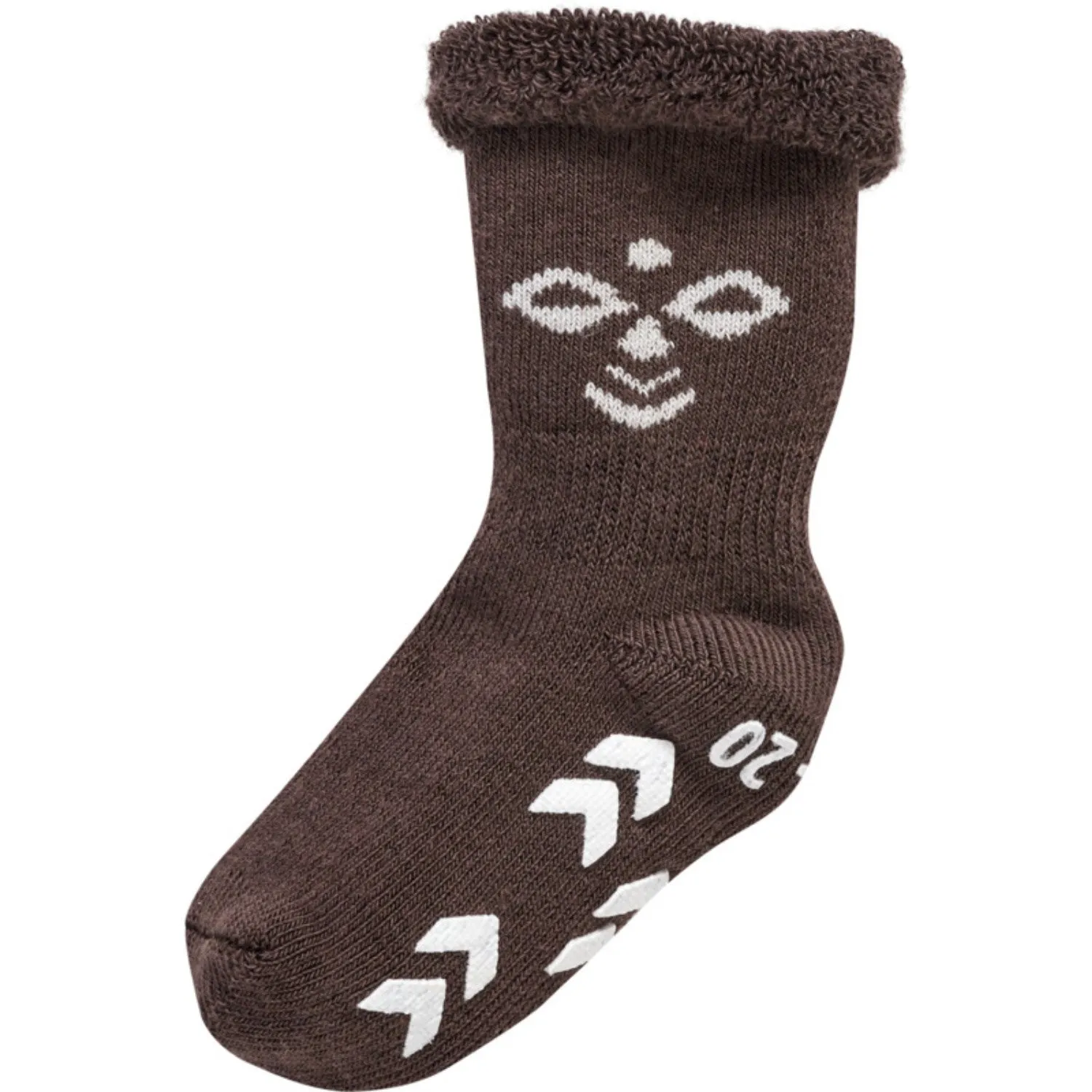 Hummel Chocolate Brown Snubbie Socks