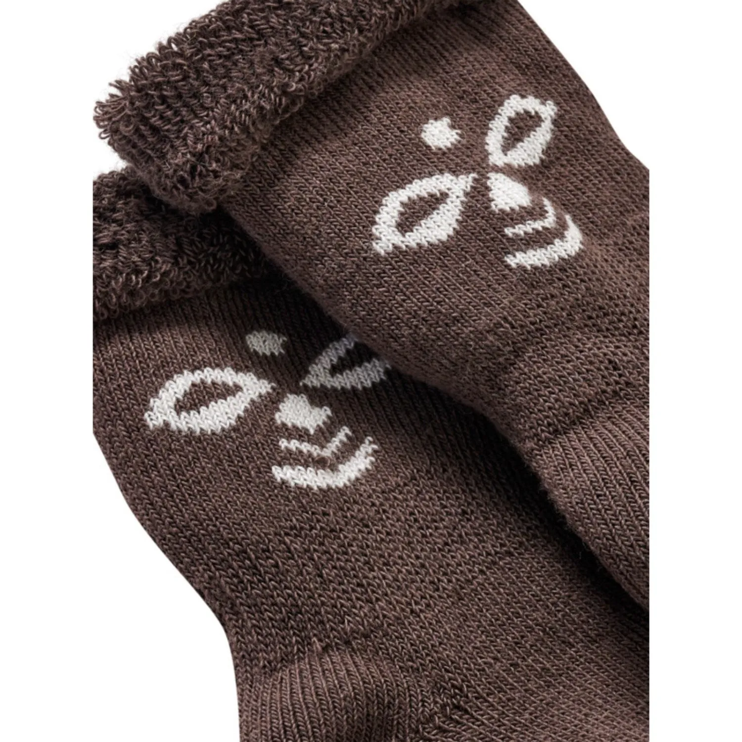 Hummel Chocolate Brown Snubbie Socks