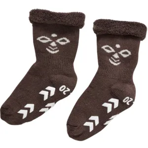 Hummel Chocolate Brown Snubbie Socks