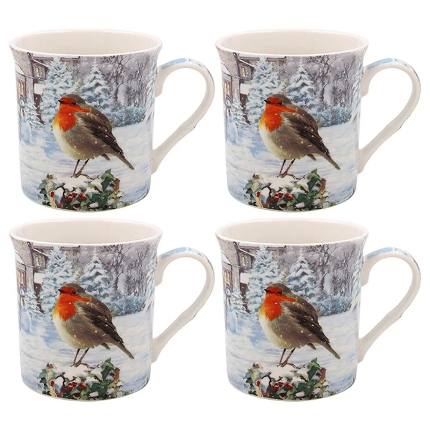 Joe Davies 9cm Macneil Robins Mug Set of 4