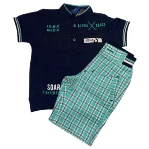 Kids Casual Set (Light Blue)