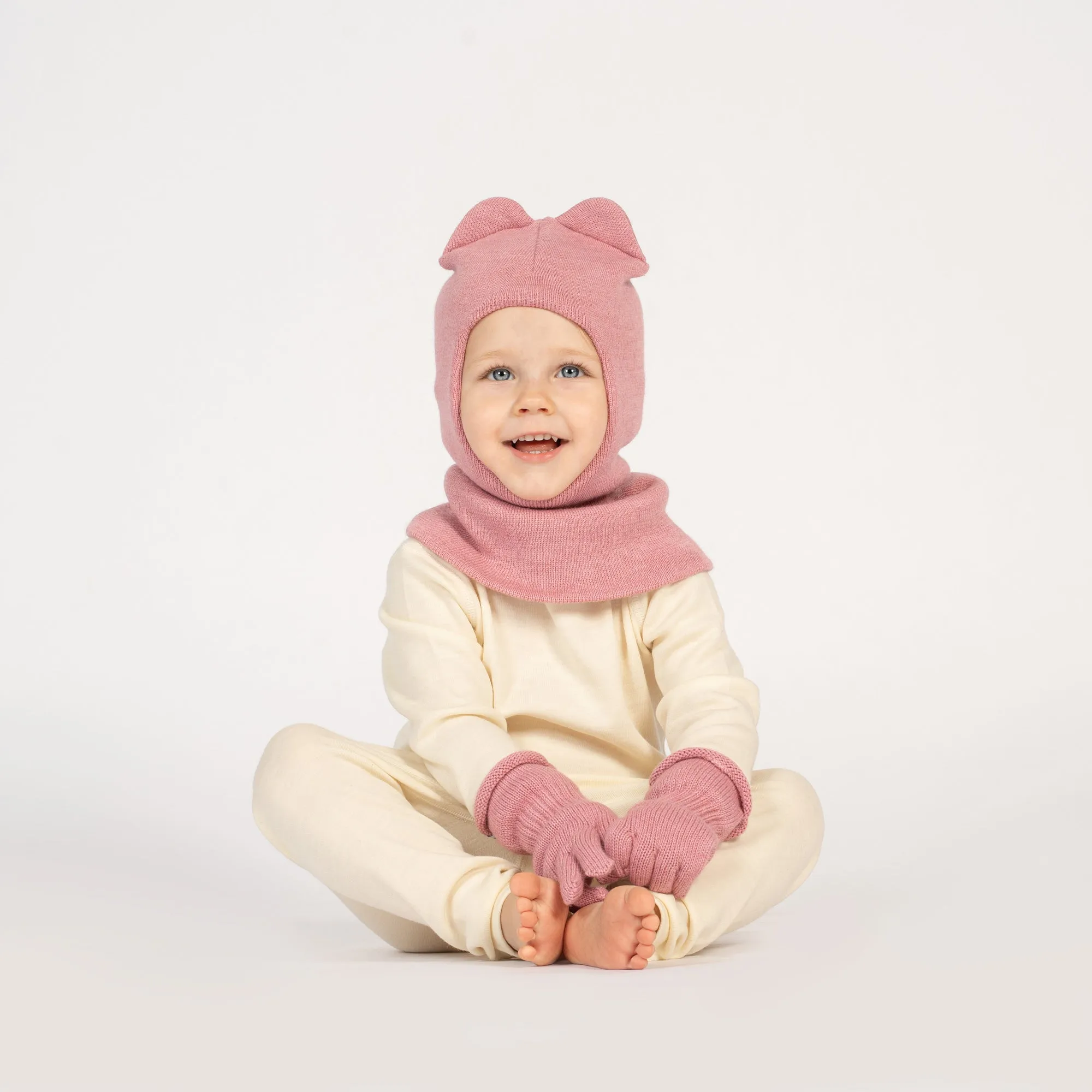 Kids' Merino Blend Balaclava with Ears